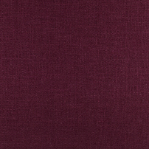 IL019 All-purpose 100% Linen Fabric Grape Wine Softened
