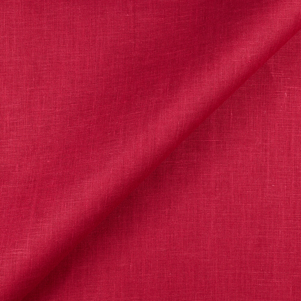 IL019 All-purpose 100% Linen Fabric Sangria Softened