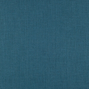 IL020 Handkerchief 100% Linen Fabric Blue Apatite Softened