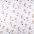 IC008 Sleeping Rabbits WHITE / MLT Softened 100% Cotton Very Light (2.8 oz/yd<sup>2</sup>)
