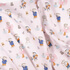 IC008 Muslin Pink / Mlt Joyful Teddies 100% Cotton Fabric