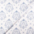 IC008 Muslin 100% Cotton Fabric White / Pink Baby Rattle Softened