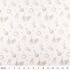 IC008 Muslin White / Pink Baby Rattle 100% Cotton Discount Fabric