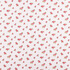 IC005 Percale 100% Cotton Fabric White / Mlt Pink Gentle Safari Softened