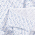 IC005 Percale White / Blue Clouds 100% Cotton Discount Fabric