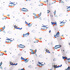 IC005 Percale 100% Cotton Fabric White / Mlt Pink Gentle Safari Softened