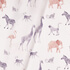 IC005 Percale White / Mlt Pink Gentle Safari 100% Cotton Discount Fabric