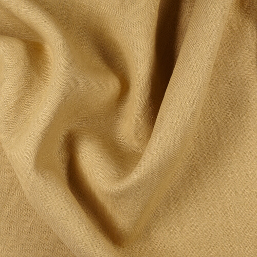 4C22 Rustic  Golden Grain 100% Linen Wholesale Fabric by the Bolt