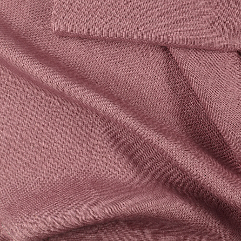 IL019 All-purpose Wistful Mauve 100% Linen Fabric