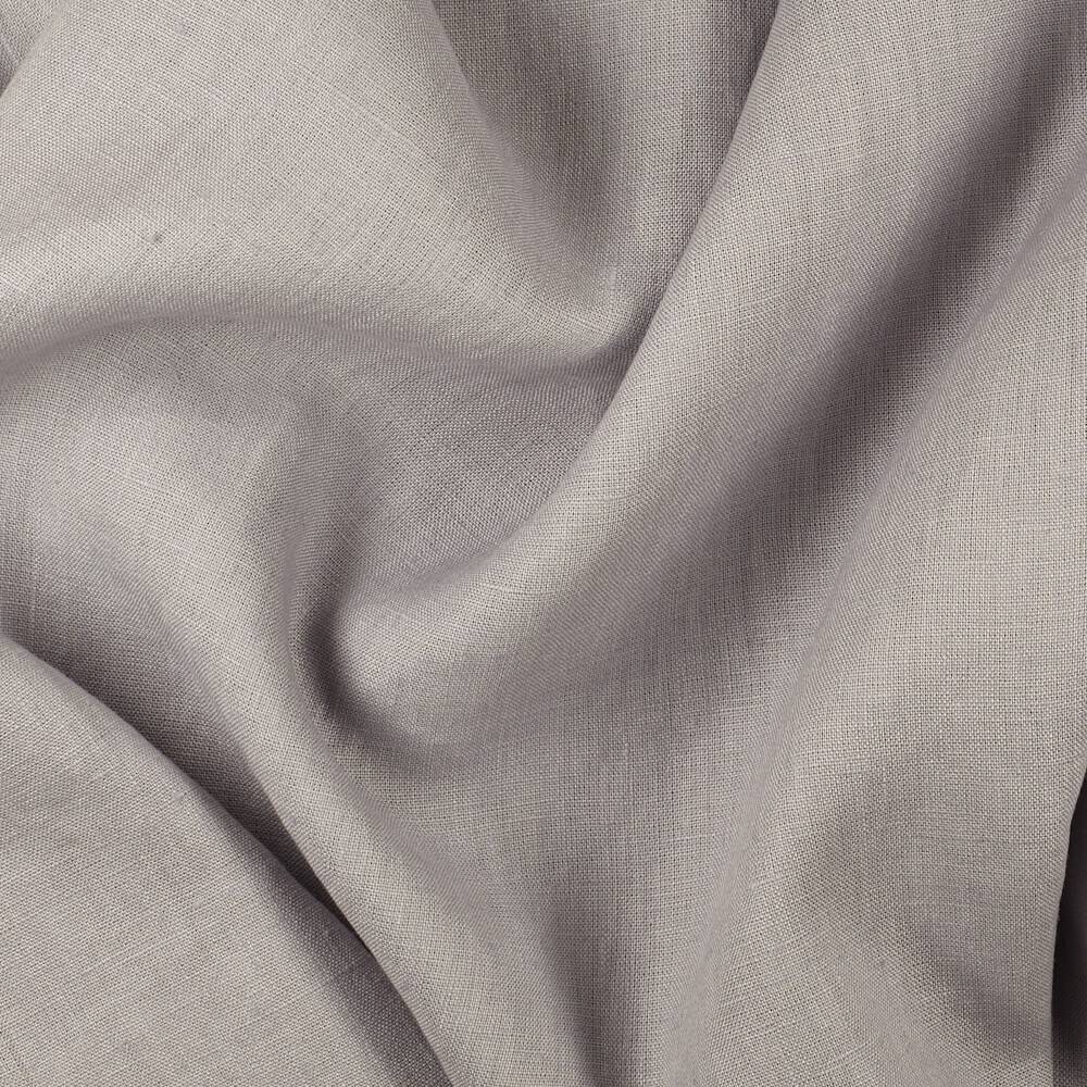 IL019 All-purpose Pearl Grey 100% Linen Fabric