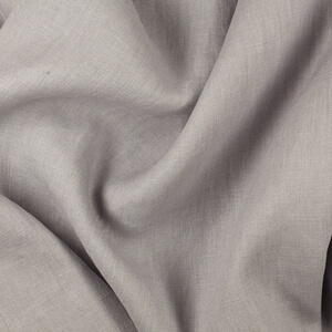 IL019    PEARL GREY  FS Signature Finish - 100% Linen - Medium (5.3 oz/yd<sup>2</sup>)