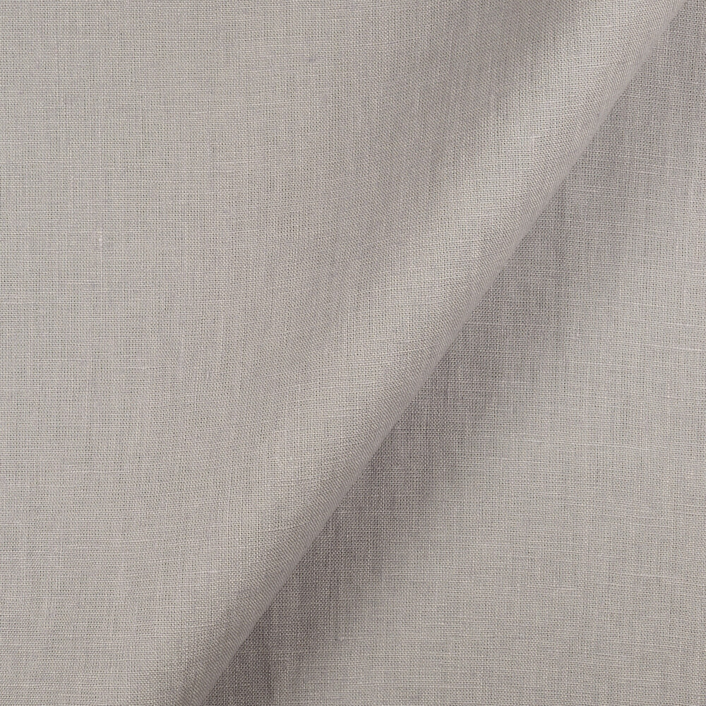 IL019 All-purpose 100% Linen Fabric Pearl Grey Fs Signature Finish