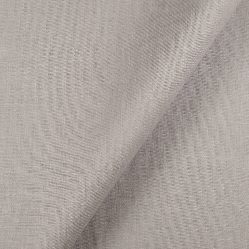 IL019 All-purpose 100% Linen Fabric Pearl Grey Fs Signature Finish