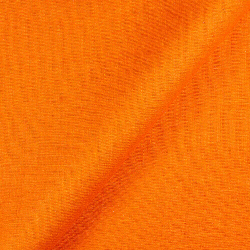 IL019 All-purpose 100% Linen Fabric Tangelo Fs Signature Finish
