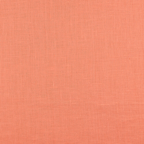 IL019 All-purpose 100% Linen Fabric Peach Pink Fs Signature Finish
