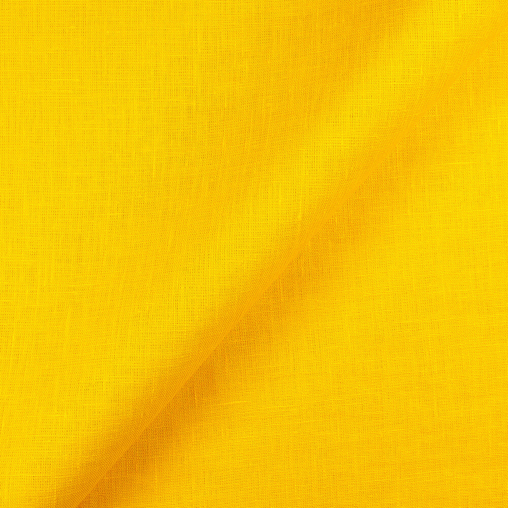 IL019 All-purpose 100% Linen Fabric Empire Yellow Fs Signature Finish