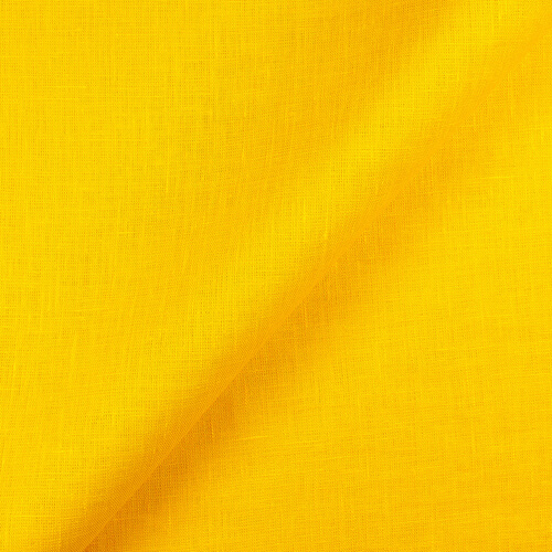 IL019 All-purpose 100% Linen Fabric Empire Yellow Fs Signature Finish