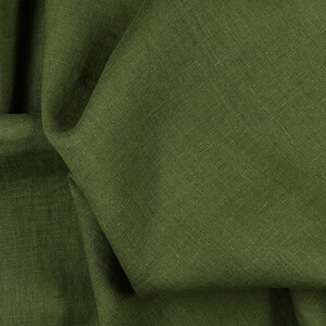 IL019 All-purpose 100% Linen Fabric Vineyard Green Fs Signature Finish