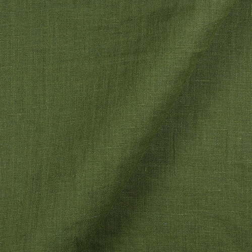 IL019 All-purpose 100% Linen Fabric Vineyard Green Fs Signature Finish