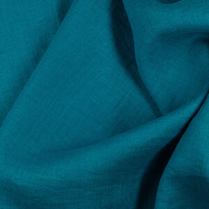 IL019    CERULEAN  FS Signature Finish - 100% Linen - Medium (5.3 oz/yd<sup>2</sup>)