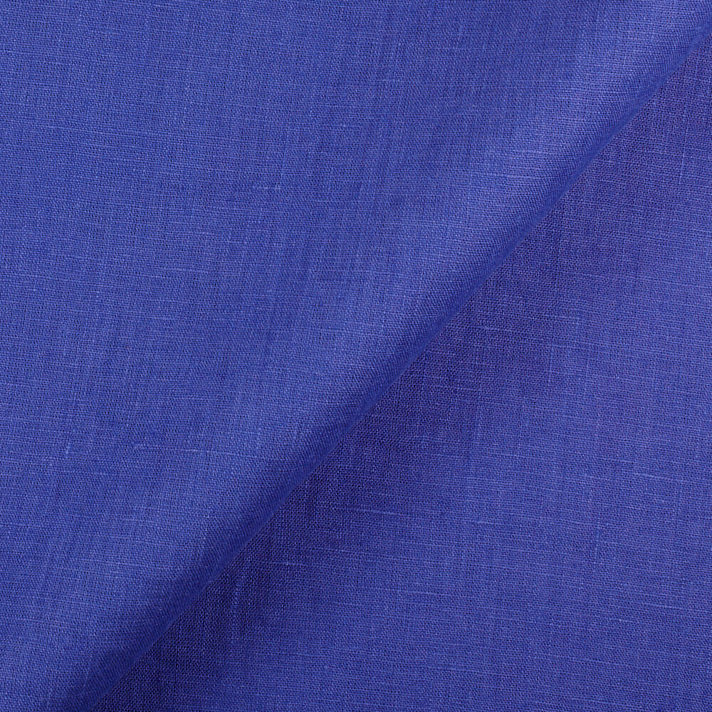 IL019 All-purpose 100% Linen Fabric Deep Ultramarine Fs Signature Finish