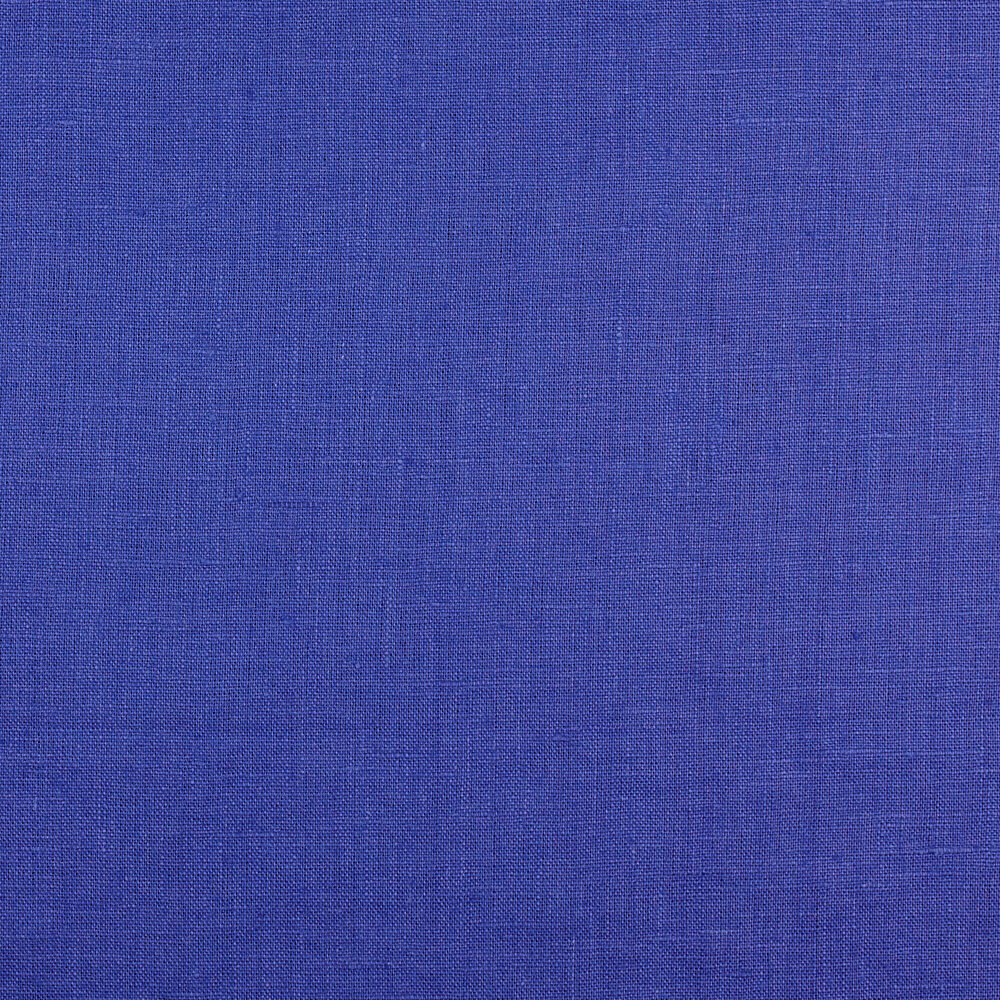 IL019 All-purpose 100% Linen Fabric Deep Ultramarine Fs Signature Finish