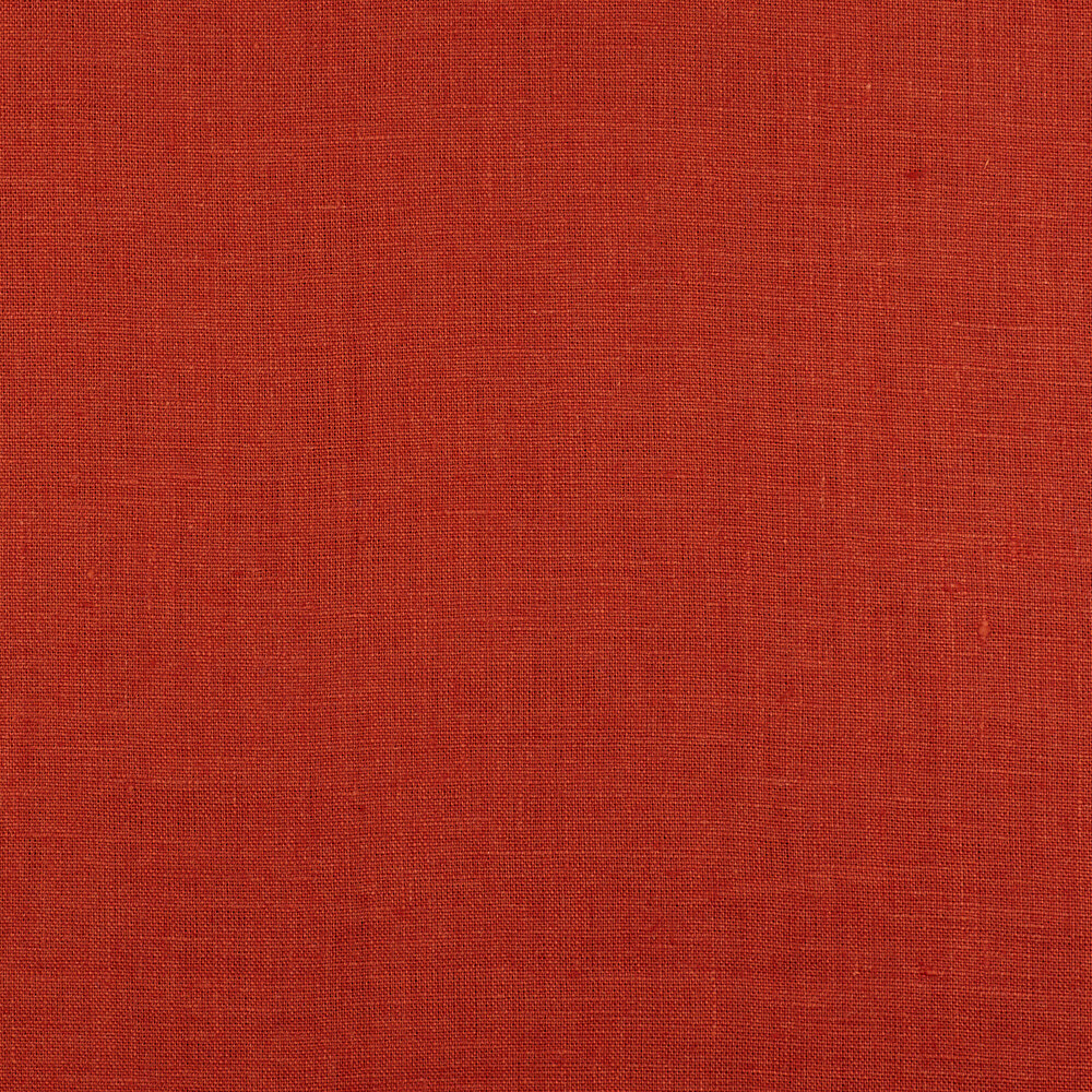 IL019 All-purpose 100% Linen Fabric Barn Red Fs Signature Finish