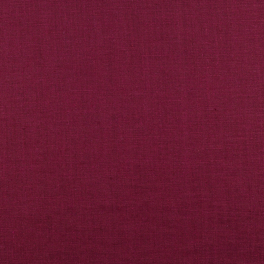 IL019 All-purpose 100% Linen Fabric Beet Red Fs Signature Finish