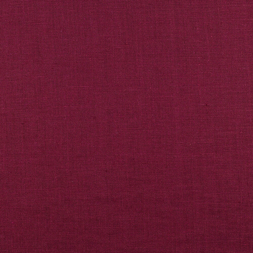 IL019 All-purpose 100% Linen Fabric Beet Red Fs Signature Finish
