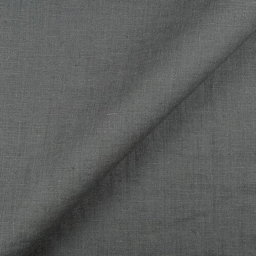 IL019 All-purpose 100% Linen Fabric Graphite Fs Signature Finish
