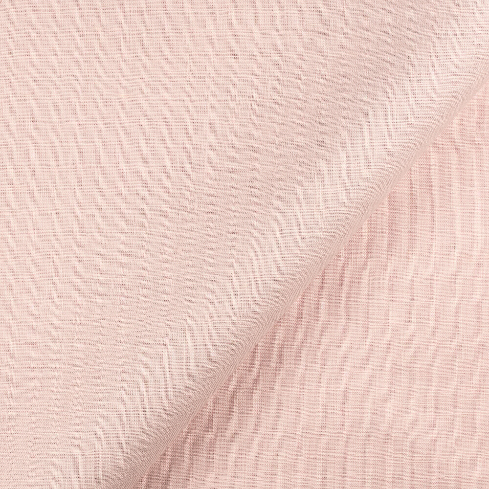 IL019 All-purpose 100% Linen Fabric Soft Pink Fs Signature Finish