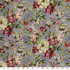 IC023 Faille Grey Cloud / Mlt Simona 100% Cotton Fabric