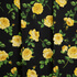 IC023 Faille Black / Mlt Donna Rosa 100% Cotton Fabric