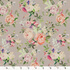 IC023 Faille Ashes Grey / Mlt Margaret 100% Cotton Fabric