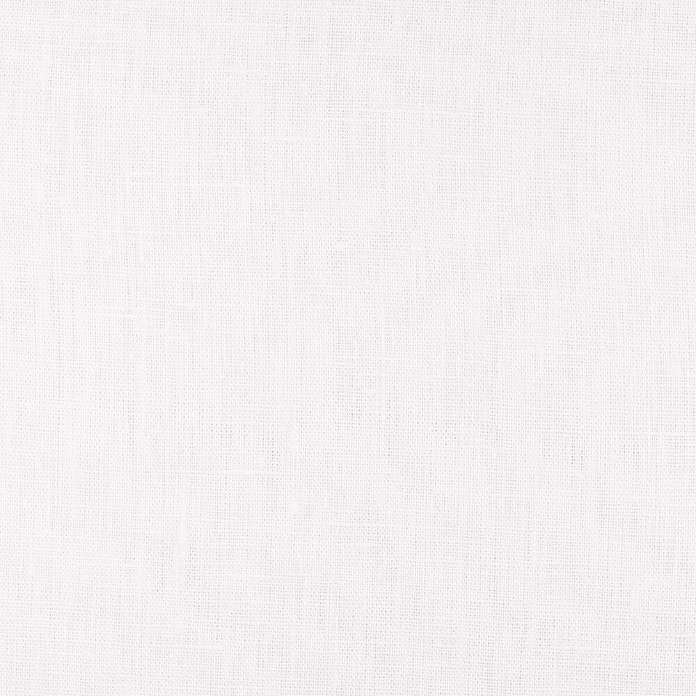 4C22 Rustic  Optic White 100% Linen Fabric