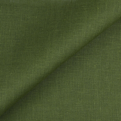IL019 All-purpose 100% Linen Fabric Vineyard Green Softened
