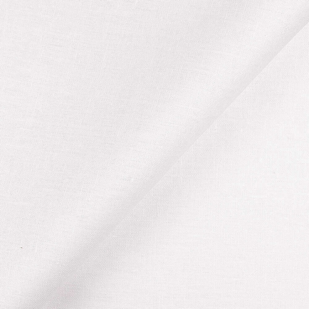 IL019 All-purpose 100% Linen Fabric Optic White Softened