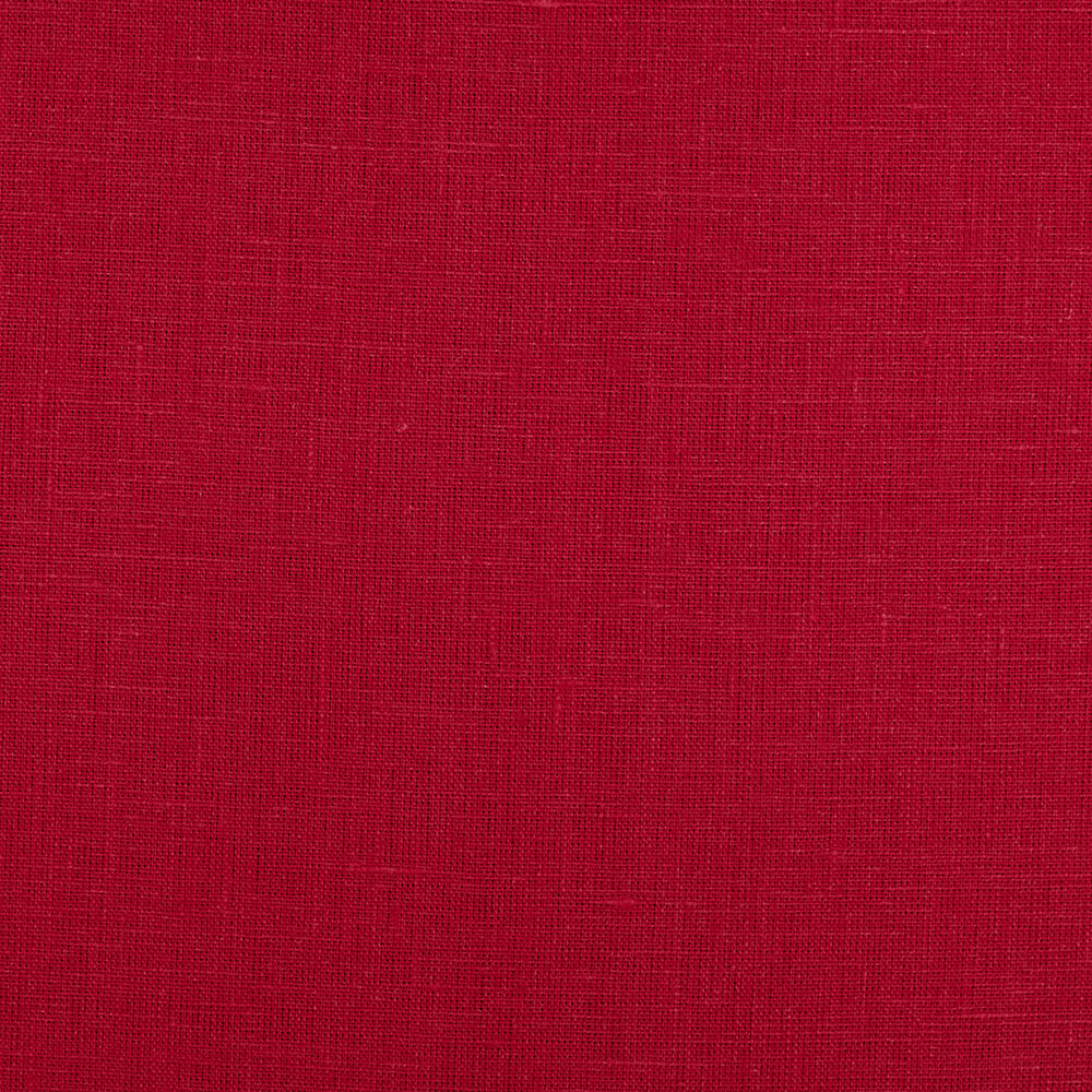 IL019 All-purpose Crimson 100% Linen Fabric