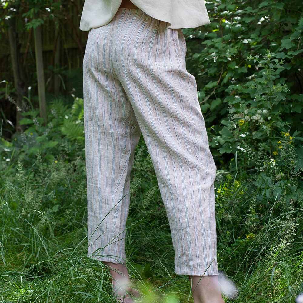 Alexandra — Linen Morocco Pants, Type - PDF