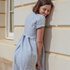 Sewing Patterns - Diana - Button Down Linen Pleated Dress